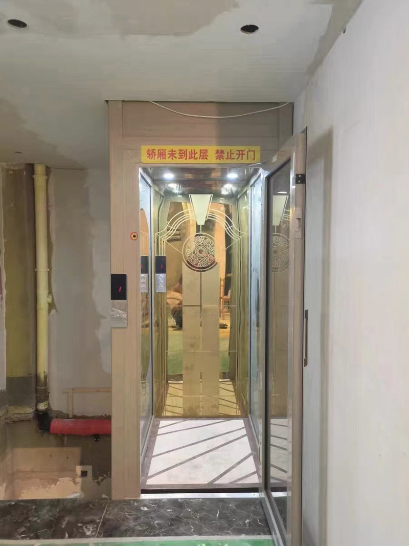 背包式曳引家用电梯定制
